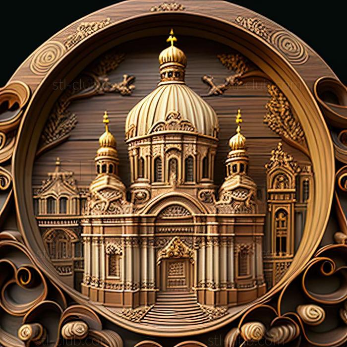 3D model SaintPetersburgRussia (STL)